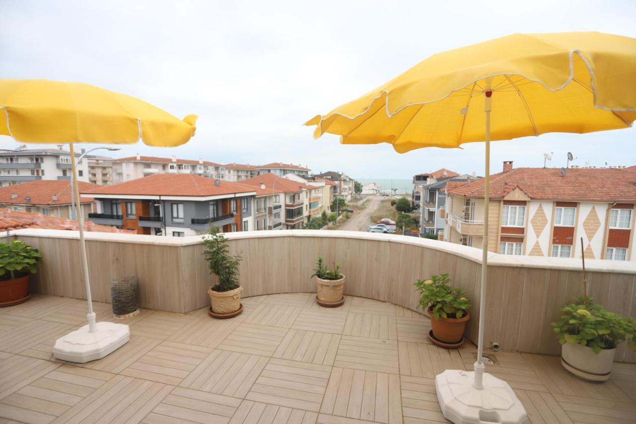 Altinkum Otel Karasu Bagian luar foto